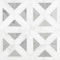 Msi Bianco Dolomite Geometrica 12 In. X 12 In. X 10 Mm Polished Marble Mesh-Mounted Mosaic Tile, 10PK ZOR-MD-0159 - alternate 2